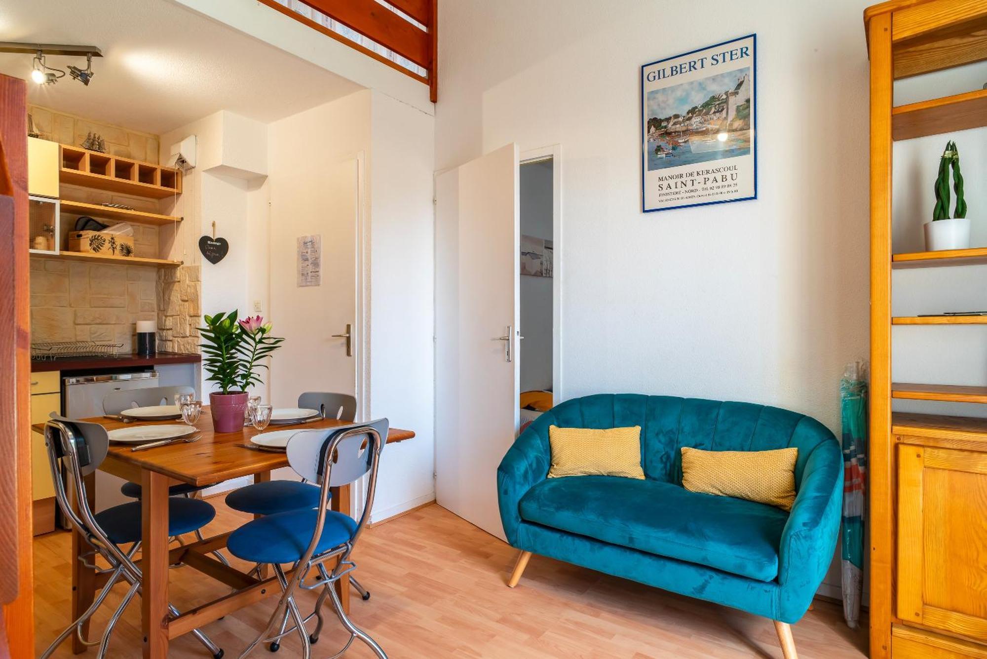 Glazik - Appartement A 5 Min De La Plage Saint-Nic ภายนอก รูปภาพ
